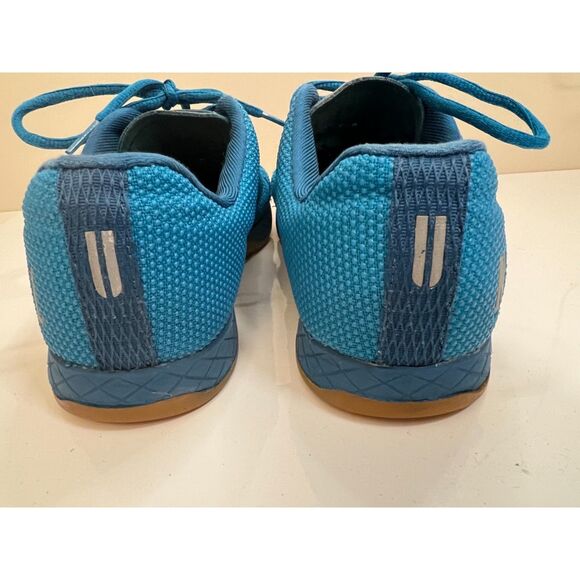 Nobull superfabric trainers in bright blue. Size 7.5(M)/9(W). - Picture 4 of 9